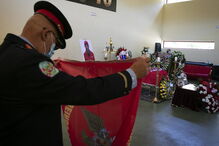 Centenas de pessoas no funeral do bombeiro de Miranda do Corvo