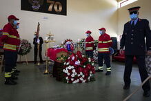 Centenas de pessoas no funeral do bombeiro de Miranda do Corvo