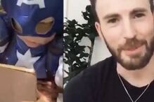 O ator Chris Evan deixou mensagem ao menino que salvou a irmã