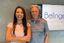 Jorge Jesus com Ana Paula