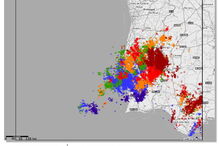Trovoada na noite de segunda-feira originou 2600 descargas elétricas nas zonas Centro e Sul