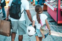 Pedro Teixeira e a filha Maria