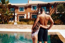 Pedro Teixeira e a filha Maria