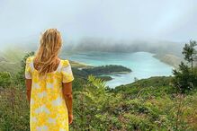 Marisa Cruz desfruta de uns dias nos Açores