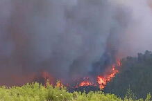 Incêndio em Oleiros aproxima-se de habitações. Veja as imagens das chamas	