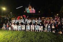 Pedro Alves do 'Big Brother' recebido em Penafiel pelos amigos