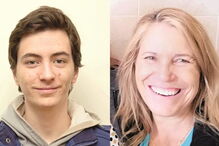 mãe e filho, acidente, férias