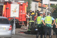  Homem de 50 anos gravemente ferido em despiste de carro em Santa Maria da Feira