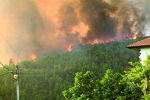 Incêndio na Covilhã