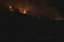 Cinco bombeiros feridos em incêndio em Chaves. Mais de 300 operacionais combatem chamas