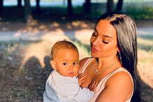 Joana Diniz e a filha Valentina