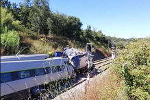 Tragédia em Soure: as imagens do acidente com comboio alfa pendular 