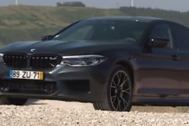 Acelere ao volante do potente BMW M5 Competition 