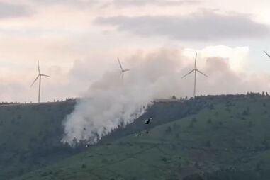 Incêndio na Serra da Lousã