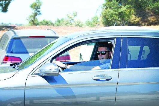 Bruno Lage despediu-se dos jogadores e do staff no Seixal 