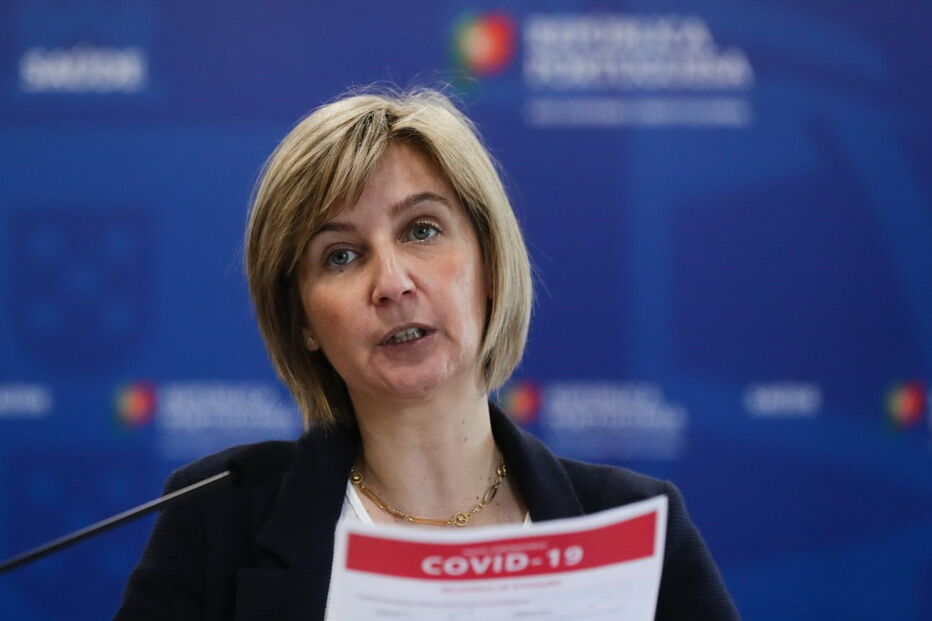 Marta Temido, ministra da Saúde