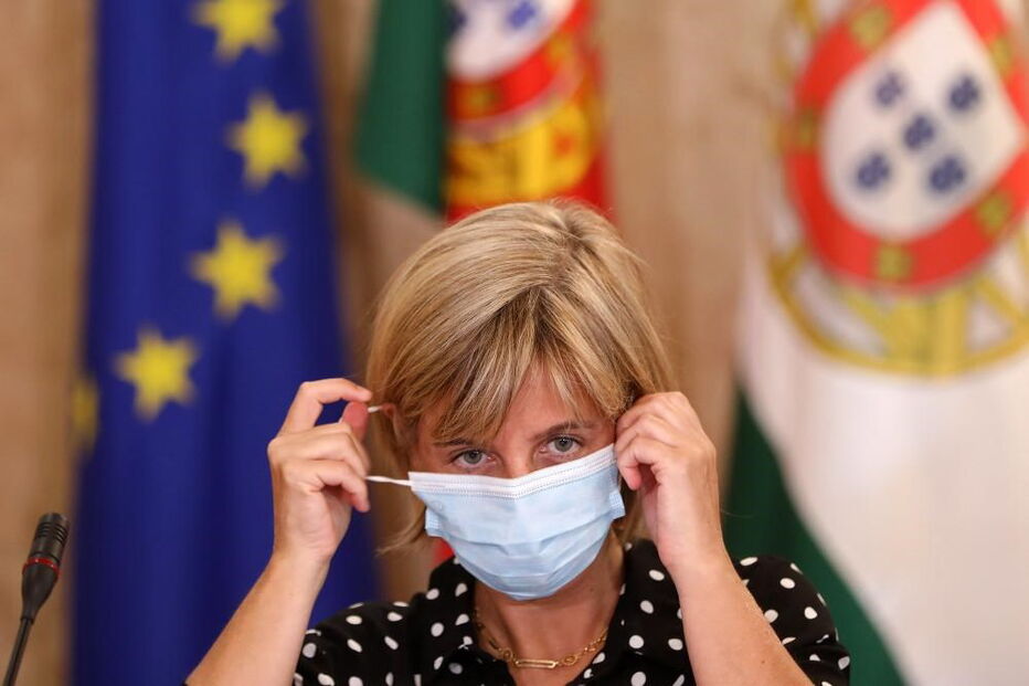 Marta Temido, ministra da Saúde