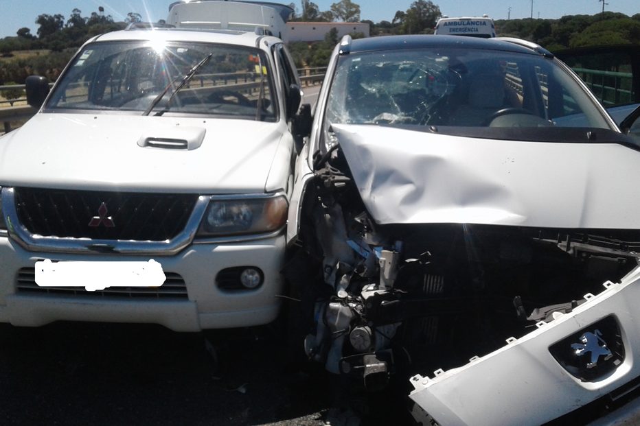 Colisão em Alcácer do Sal 