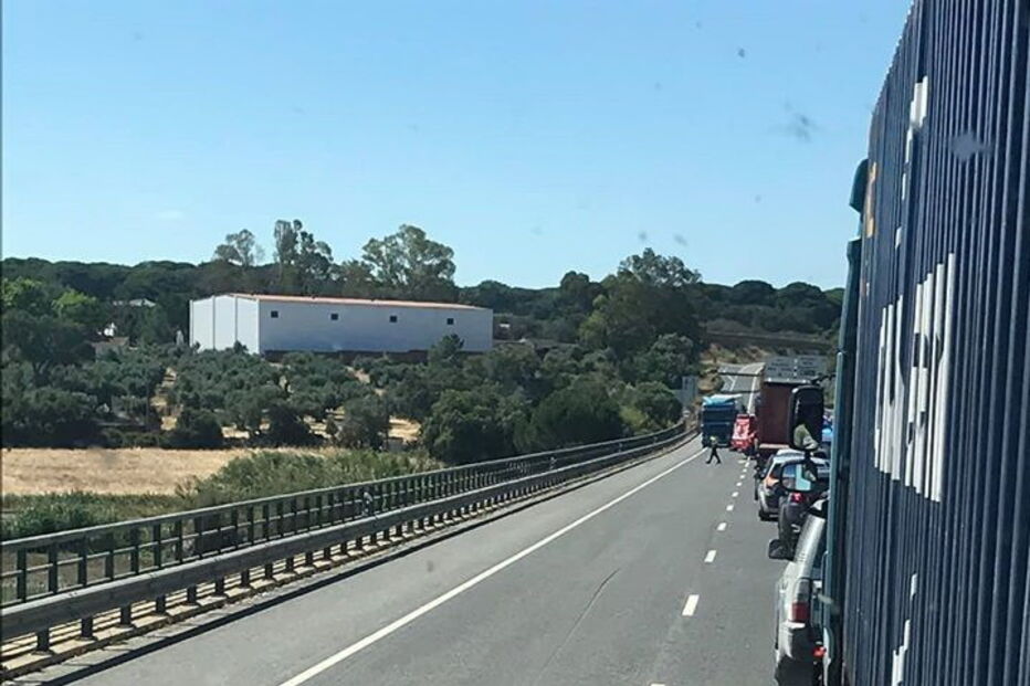 Colisão em Alcácer do Sal 