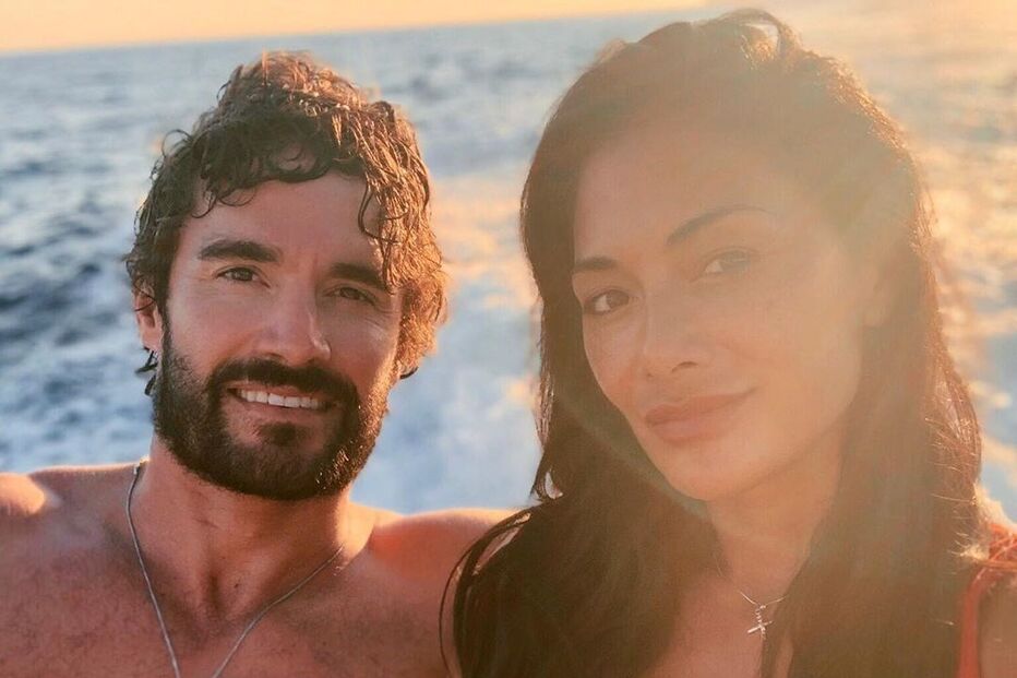 Nicole Scherzinger e o namorado, Thom Evans