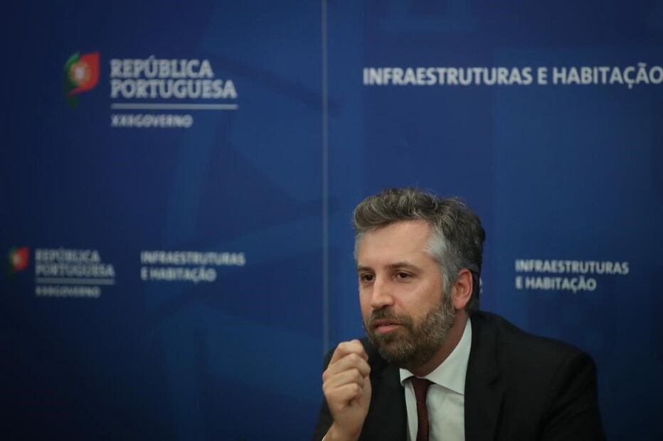 Pedro Nuno Santos, ministro das Infraestruturas e da Habitação