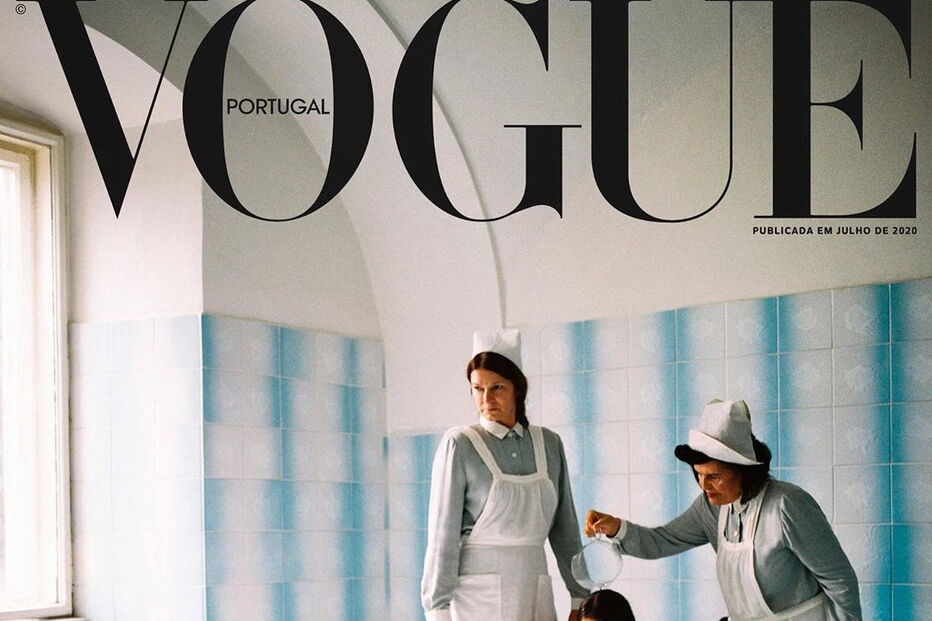 Capa da Vogue Portugal sobre saúde mental arrasada no estrangeiro