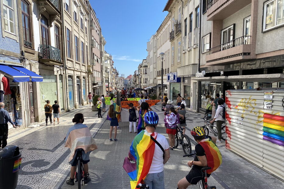 Marcha do Orgulho LGBT no Porto assinalou de forma simbólica 15 anos de existência