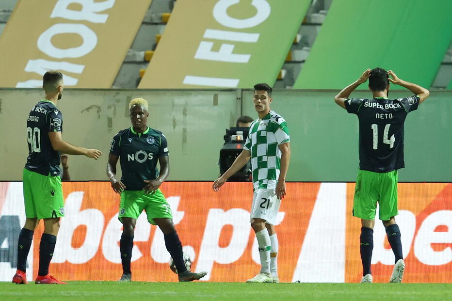 Sporting sem ideias falha no Minho e empata frente ao Moreirense
