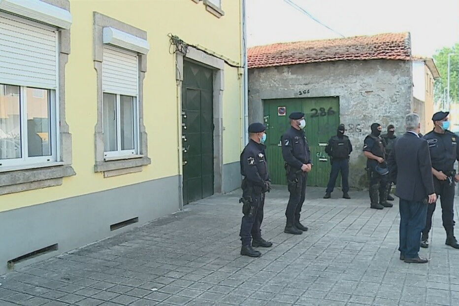 Megaoperação da PSP contra tráfico de droga no Porto