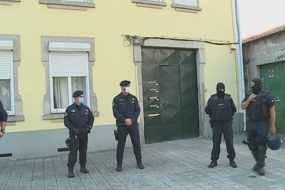 Megaoperação da PSP contra tráfico de droga no Porto