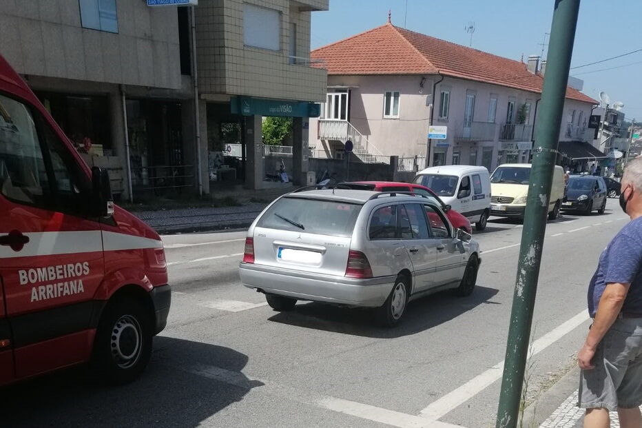 Acidente em Santa Maria da Feira