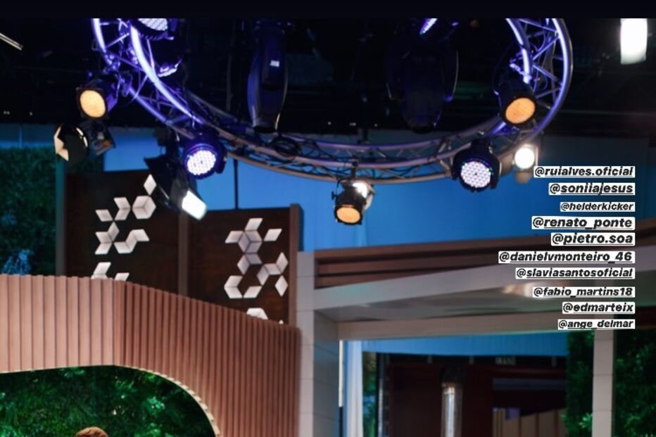 Manuel Luís Goucha e os ex-concorrentes do Big Brother