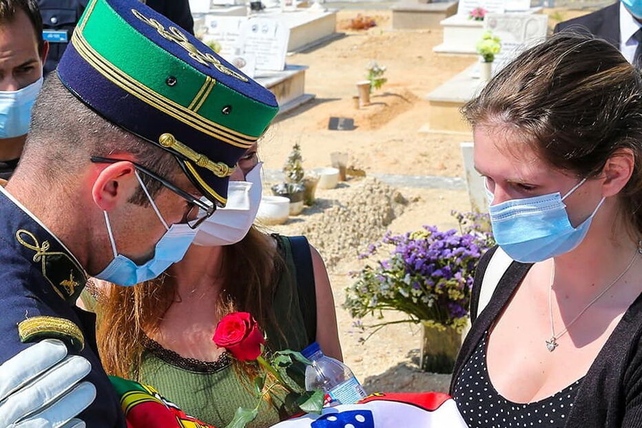 Funeral de Carlos Pereira, um dos militares da GNR que perdeu a vida na A1 em Santarém
