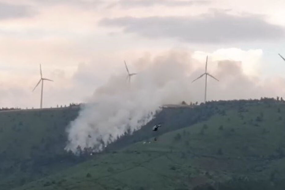 Incêndio na Serra da Lousã