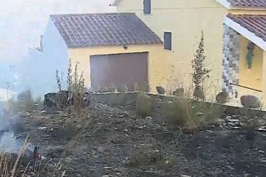 Mais de 100 bombeiros combatem incêndio que se aproximou de casas em Abrantes