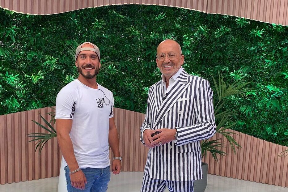 Daniel Monteiro esteve no 'Você na TV' com Manuel Luís Goucha