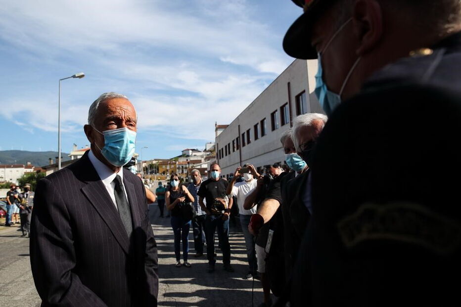 Centenas de pessoas no funeral do bombeiro de Miranda do Corvo