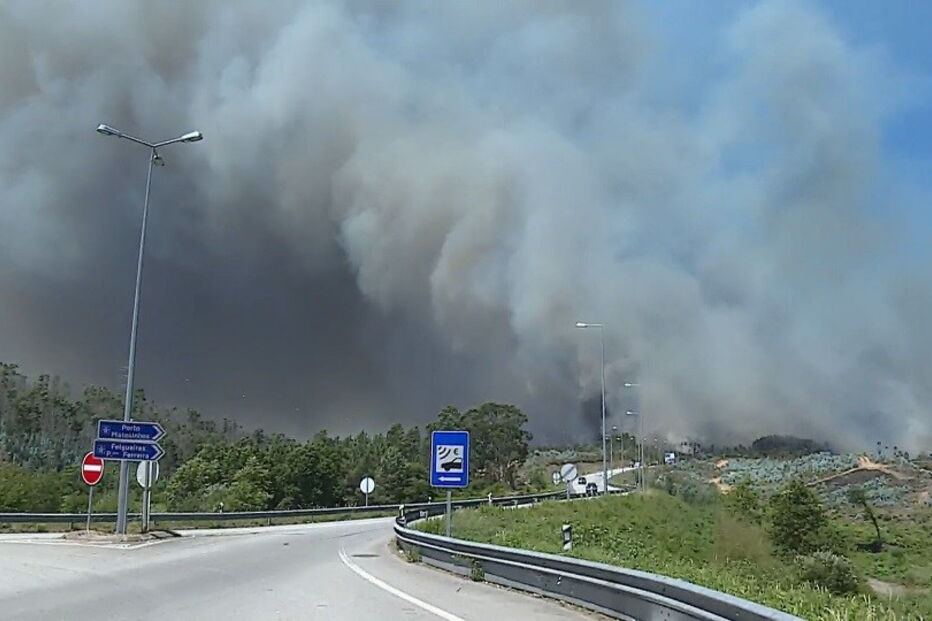 Incendio em VAlongo