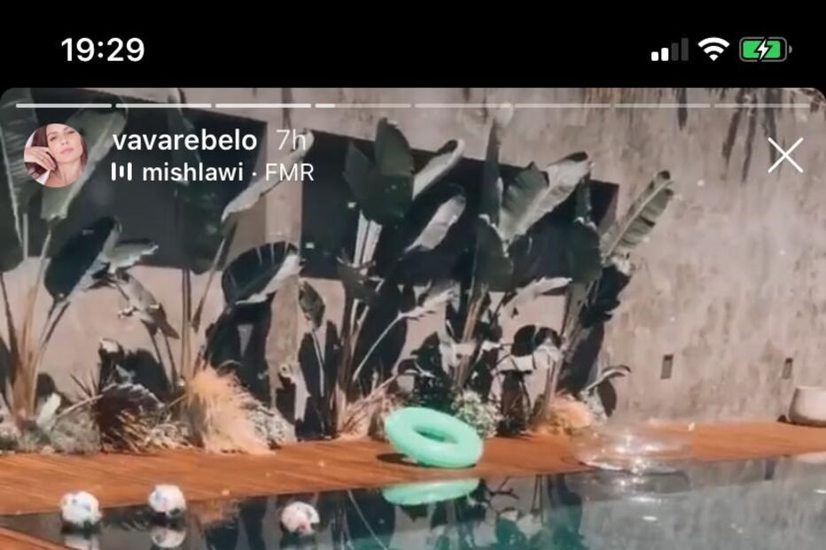 Mulher de Simão Sabrosa desfruta de luxos