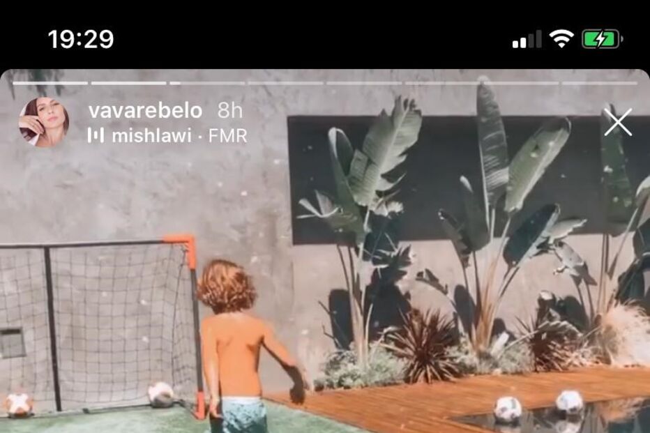 Mulher de Simão Sabrosa desfruta de luxos