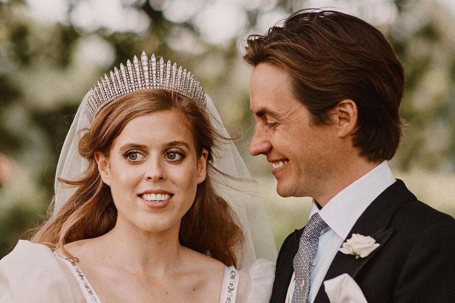 Princesa Beatrice e Edoardo Mapelli Mozzi