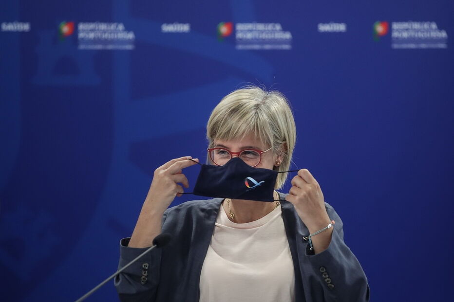 Marta Temido, ministra da Saúde