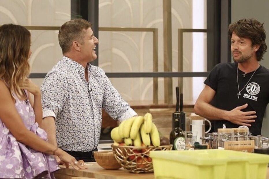 Diana Chaves e João Baião apresentaram o programa 'Casa Feliz'