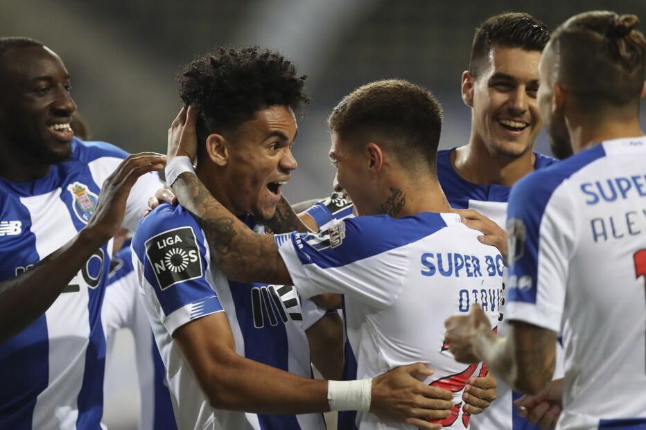 FC Porto celebra vitória contra Moreirense