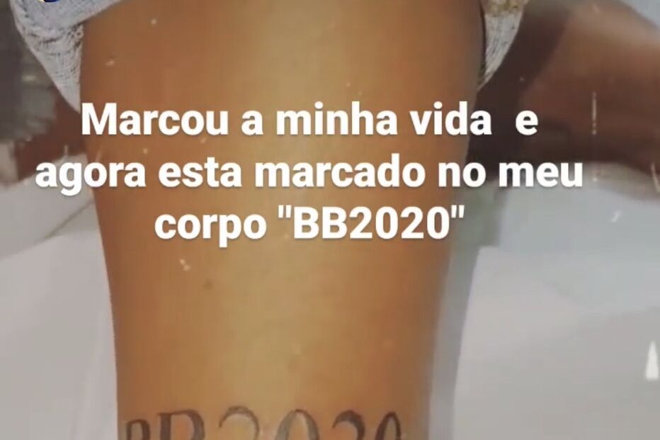 Sónia Jesus mostra tatuagem em memória ao 'Big Brother 2020'