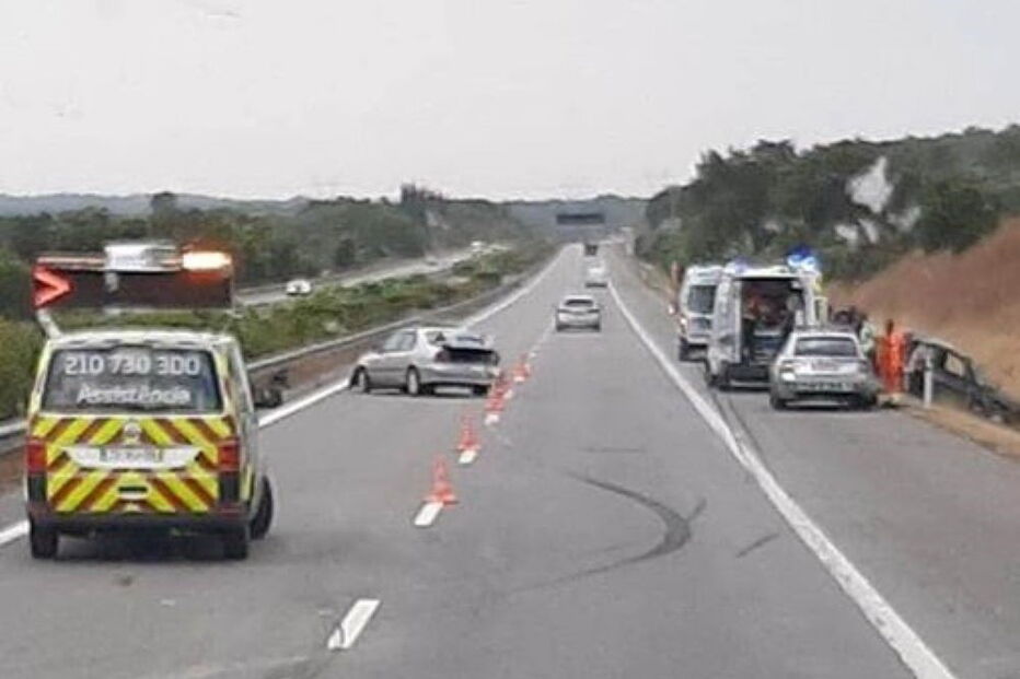 Colisão provoca três feridos ligeiros em Alcácer do Sal