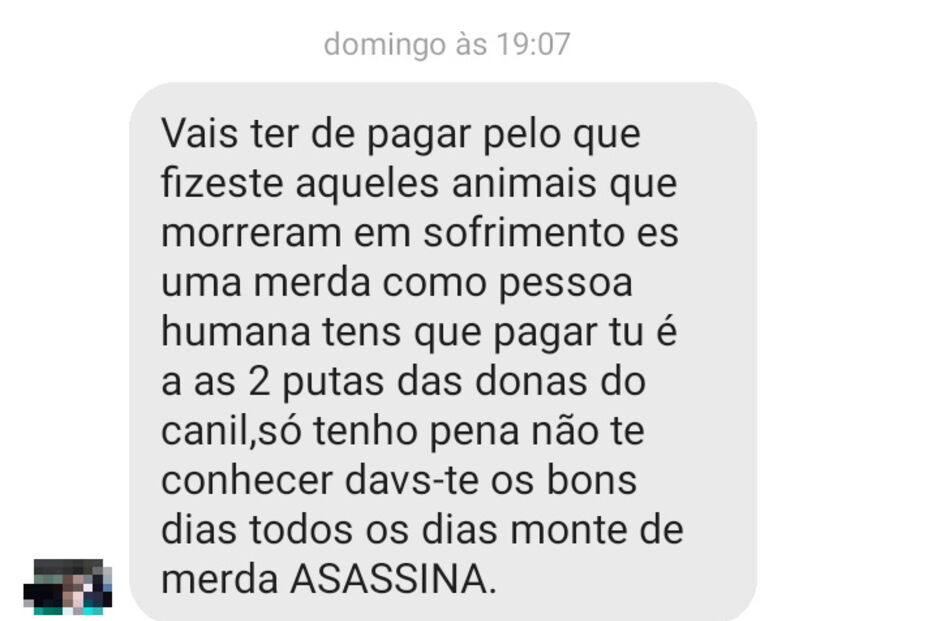 Alexandra Santos foi vítima de ameaças por ser confundida com dona de abrigo em Santo Tirso