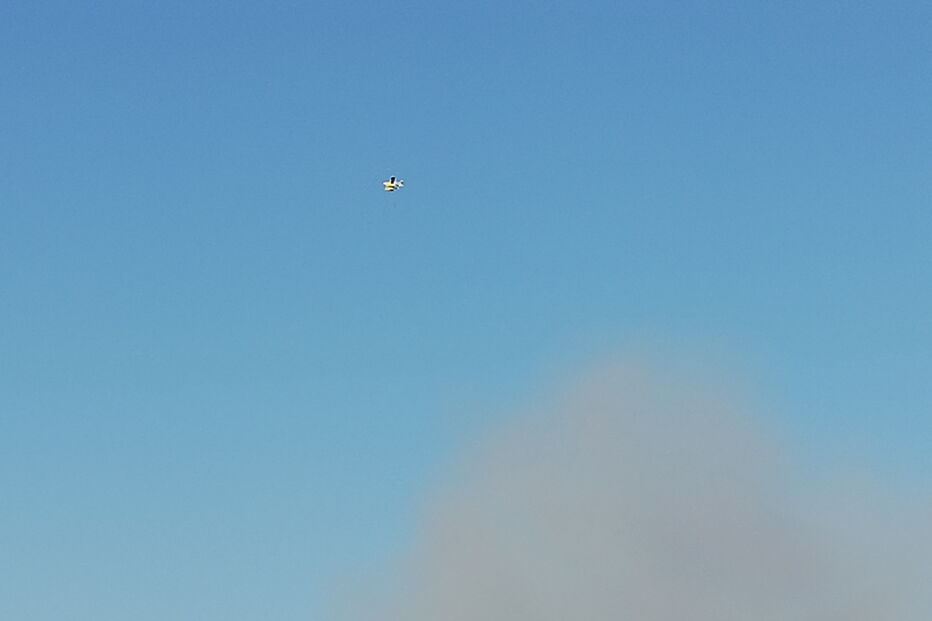 Incêndio em Coimbra combatido por seis meios aéreos e mais de 100 bombeiros