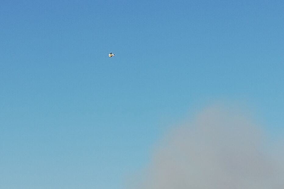 Incêndio em Coimbra combatido por seis meios aéreos e mais de 100 bombeiros