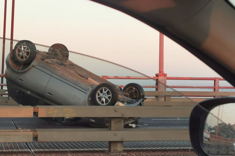 Acidente na Ponte 25 de Abril no sentido Lisboa-Almada condiciona circulação	